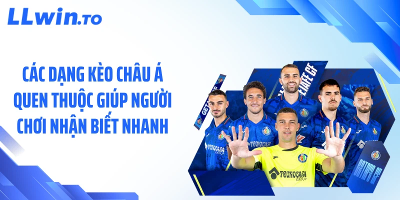 Các dạng kèo châu Á quen thuộc giúp người chơi nhận biết nhanh